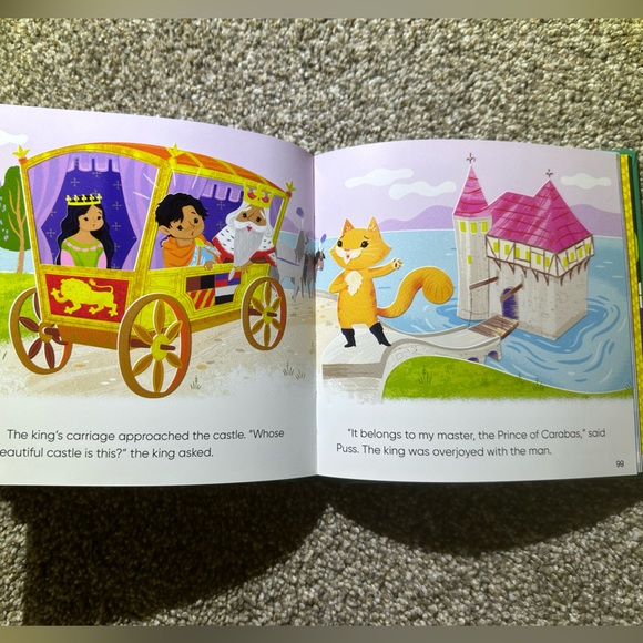 Fairy Tales Treasury (with Interactive App) - Hardcover - LIKE NEW - Picture 4 of 5